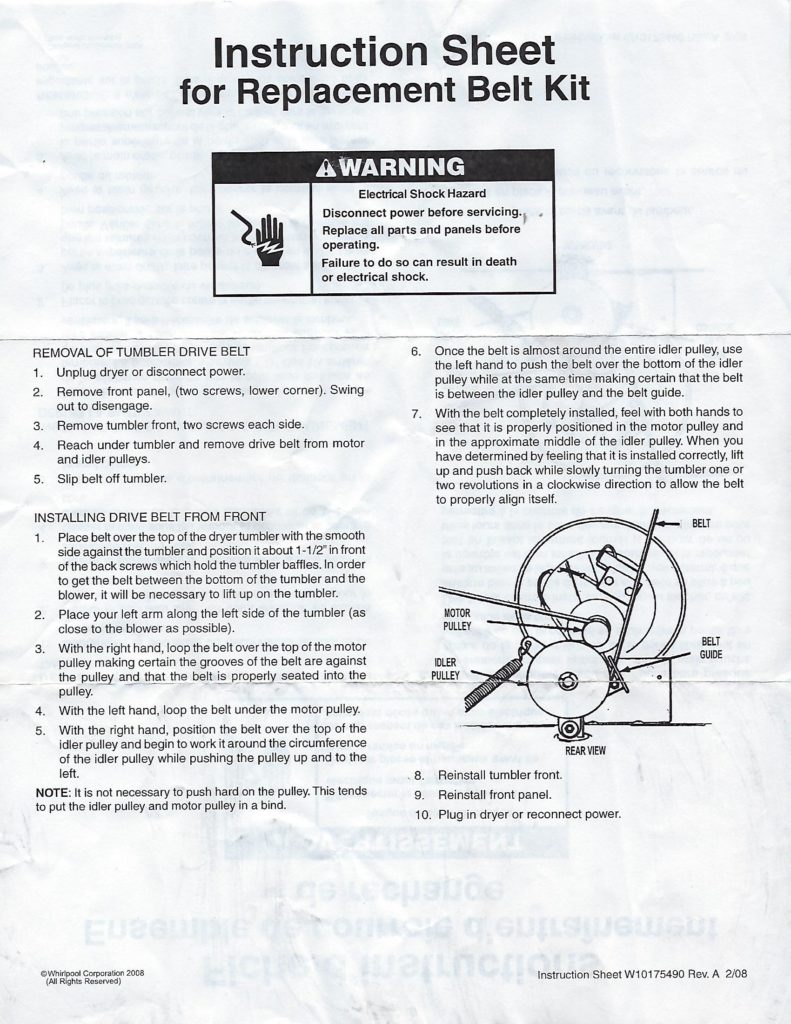 Maytag dryer motor replacement